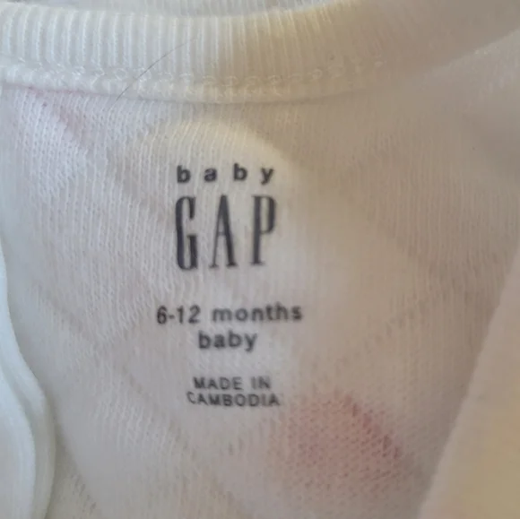 Dress And Panty Set polka dot quilted 6M BABY GAP - Picture 5 of 6